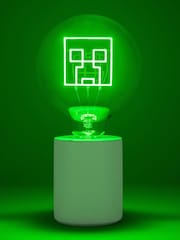 Paladone Minecraft Creeper LED Neon Bulb Lamp - Image 2 of 4