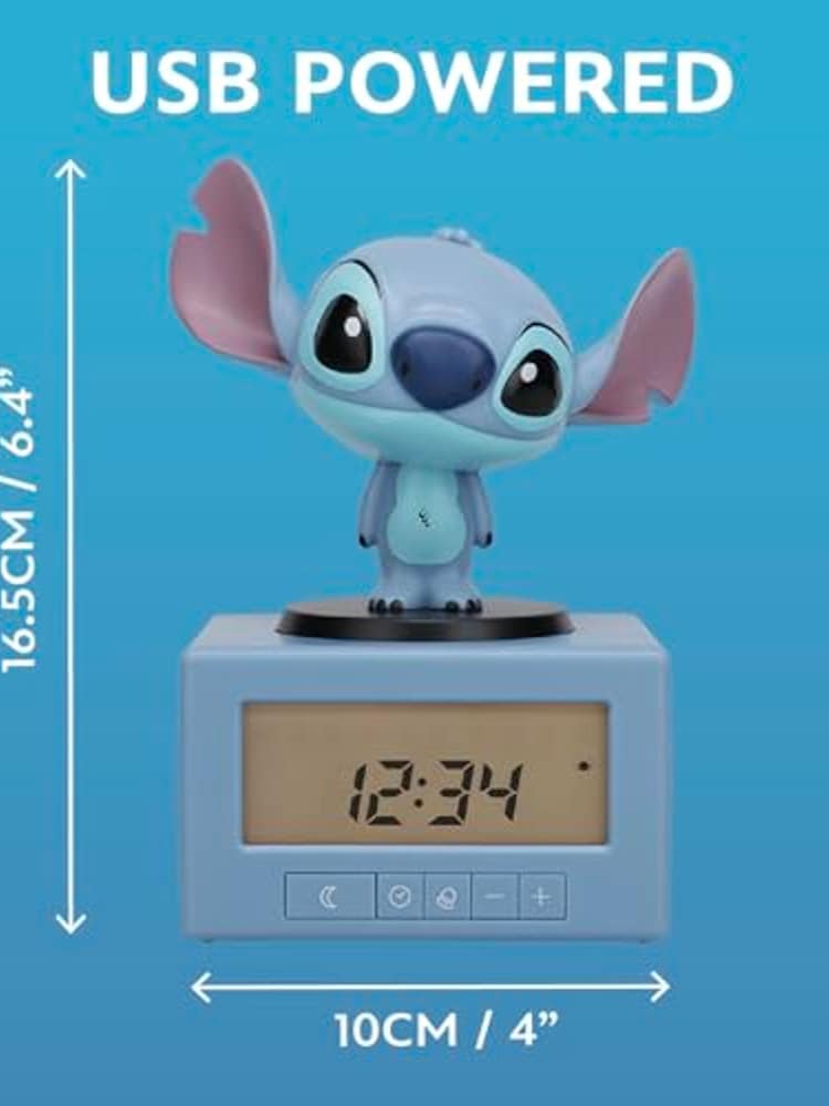 Paladone Stitch Sleep Training Alarm Clock - Image 4 of 4