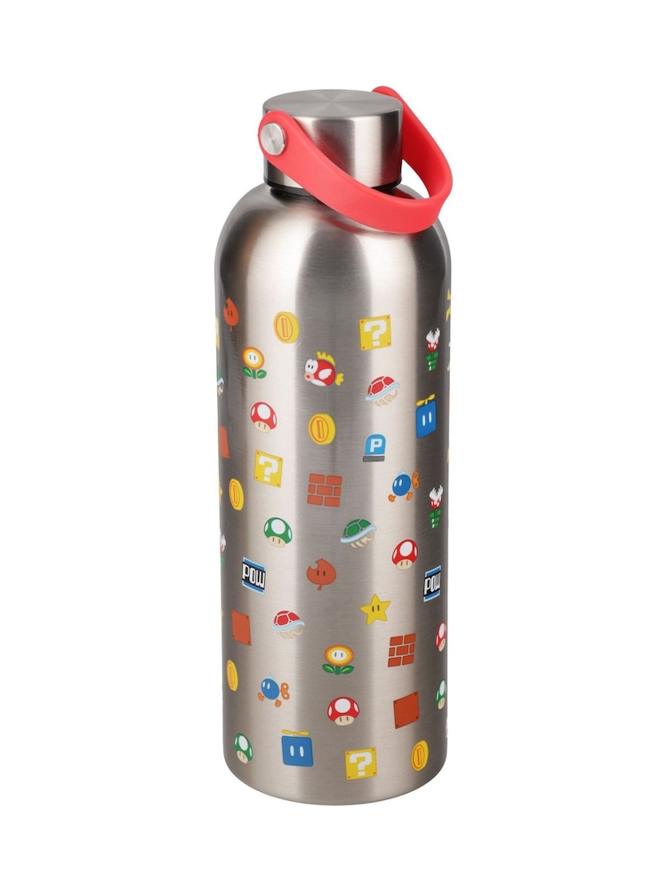 Paladone Super Mario Metal Water Bottle - Image 2 of 2