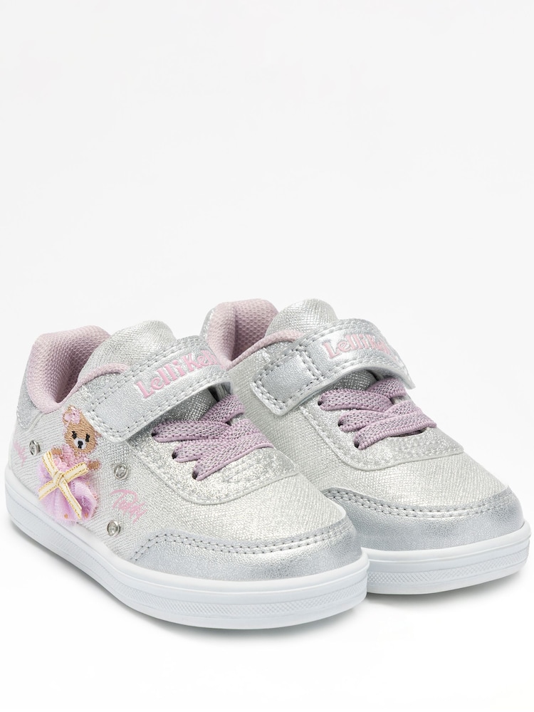 Lelli Kelly Silver Mille Stelle Baby Kelly Trainers - Image 2 of 4