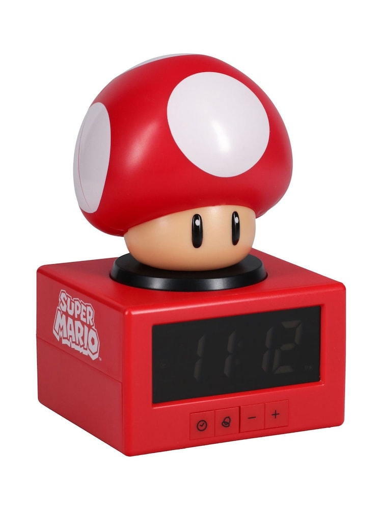 Paladone Super Mario Mushroom Icon Alarm Clock - Image 2 of 3
