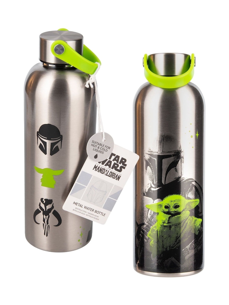Paladone Mandalorian & Grogu Metal Bottle - Image 1 of 3