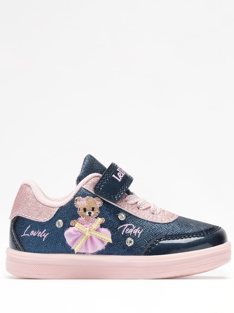 Lelli Kelly Blue Mille Stelle Baby Kelly Trainers - Image 1 of 4 Lelli Kelly Blue Mille Stelle Baby Kelly Trainers - Image 1 of 4