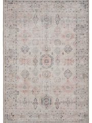 kukoon Cream Washable Elnora Soft Boho Chic Distressed Heirloom Rug - Image 3 of 6