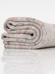 kukoon Cream Washable Elnora Soft Boho Chic Distressed Heirloom Rug - Image 6 of 6