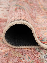 kukoon Pink Washable Dusk Medallion Cotton Rug - Image 3 of 6