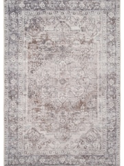 kukoon Beige Washable Elsie Soft Vintage Traditional Area Rug - Image 2 of 6