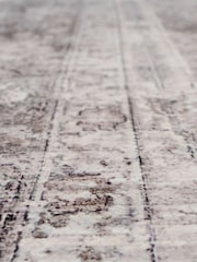kukoon Beige Washable Elsie Soft Vintage Traditional Area Rug - Image 4 of 6