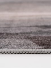 kukoon Grey Washable Soft Dara Abstract Area Rug - Image 4 of 6