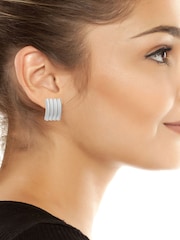 AllSaints Gold Tone Janna Multi Tube Button Stud Earrings - Image 3 of 3