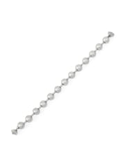 AllSaints Silver Tone Ball Chain Strand Bracelet - Image 3 of 3
