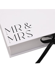 Widdop White A4 Keepsake Box 'Mr & Mrs' - Image 3 of 4