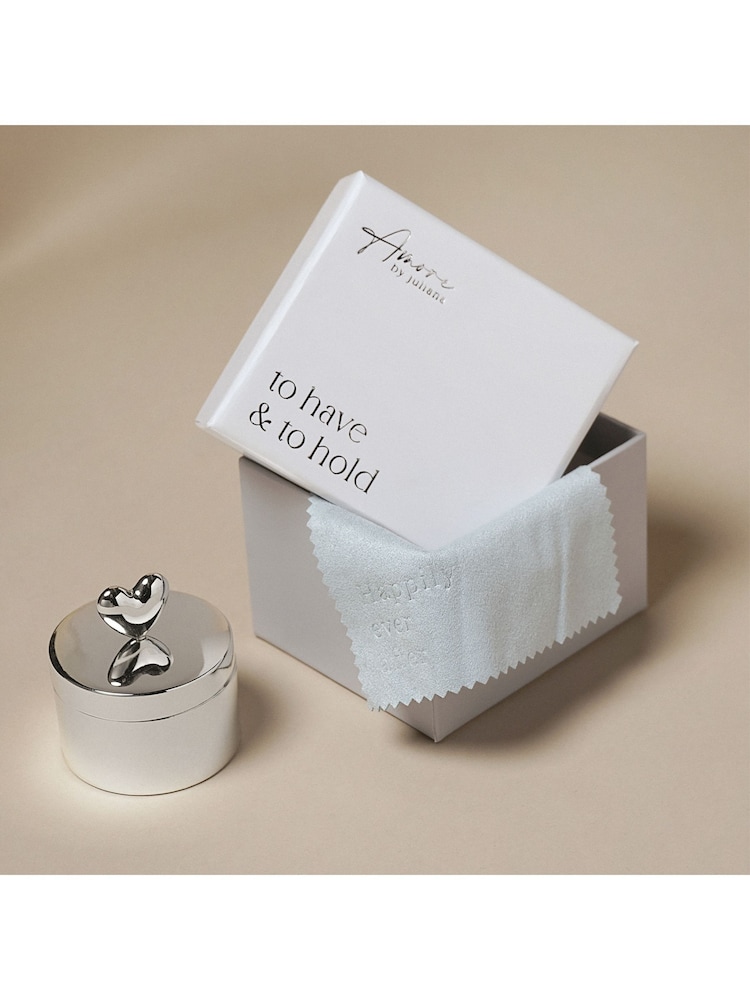 Widdop Silver Silverplated Ring Box - Image 1 of 12