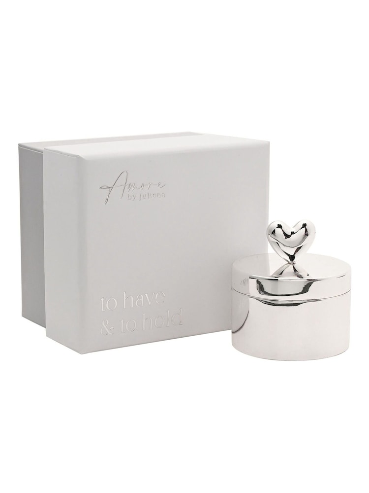 Widdop Silver Silverplated Ring Box - Image 2 of 12