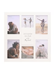 Widdop White Multi Aperture Photo Frame Together They Built - Image 4 of 7