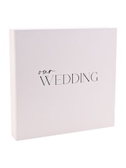 Widdop White Coffee Table Book Our Wedding - Image 1 of 5