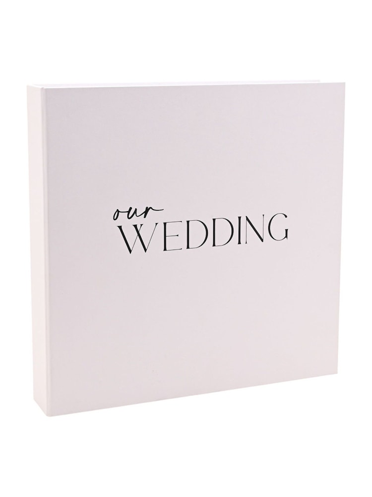 Widdop White Coffee Table Book Our Wedding - Image 1 of 5