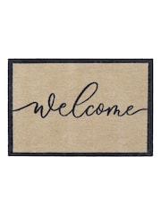 My Mat Brown Welcome Linear Doormat - Image 2 of 4