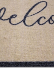 My Mat Brown Welcome Linear Doormat - Image 3 of 4