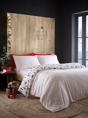 Fusion Cream Alpine Skier Reversible Duvet Cover & Pillowcase Set - Image 4 of 4
