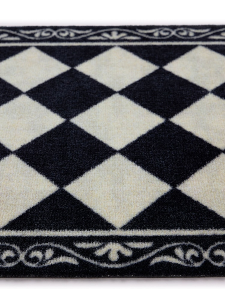 My Mat Black Manor Tile Doormat - Image 4 of 4