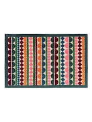 My Mat Pink Carnival Stripe Doormat - Image 2 of 3