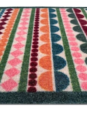 My Mat Pink Carnival Stripe Doormat - Image 3 of 3