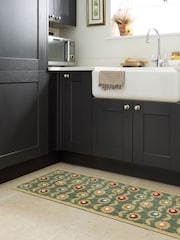 My Mat Green Multi Floral Runner - Image 1 of 4