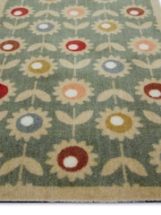 My Mat Green Multi Floral Runner - Image 2 of 4