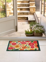 My Mat Pink Bright Blooms Doormat - Image 1 of 3