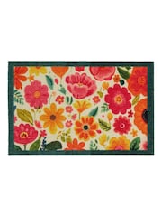 My Mat Pink Bright Blooms Doormat - Image 2 of 3