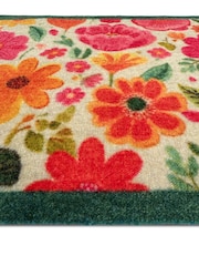 My Mat Pink Bright Blooms Doormat - Image 3 of 3