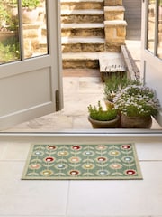 My Mat Green Multi Floral Doormat - Image 1 of 4
