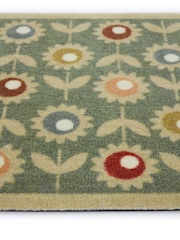 My Mat Green Multi Floral Doormat - Image 3 of 4