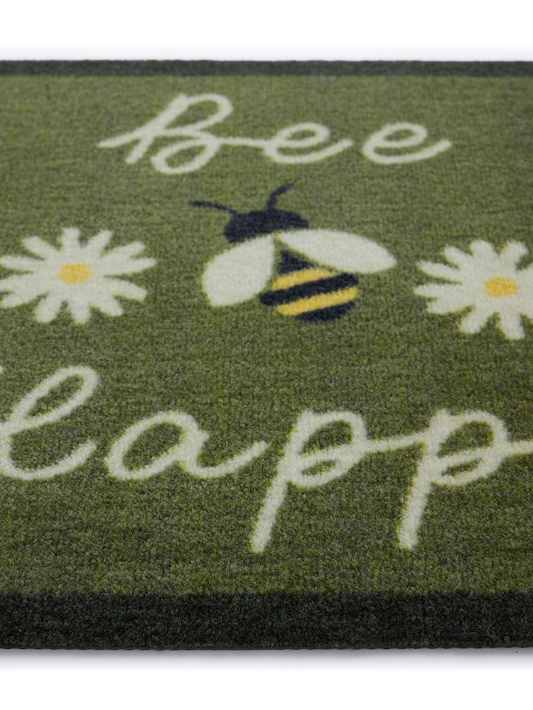 My Mat Green Daisy Bee Doormat - Image 3 of 3
