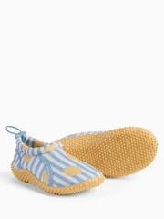 KIDLY by MORI Blue Quick Dry Swim Shoes With Grip Sole And Toggle Fastening - Image 4 of 5