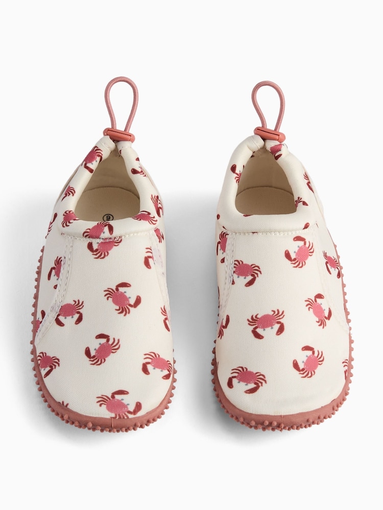 שמנת - KIDLY by MORI Quick Dry Swim Shoes With Grip Sole And Toggle Fastening - תמונה 6 מתוך 6