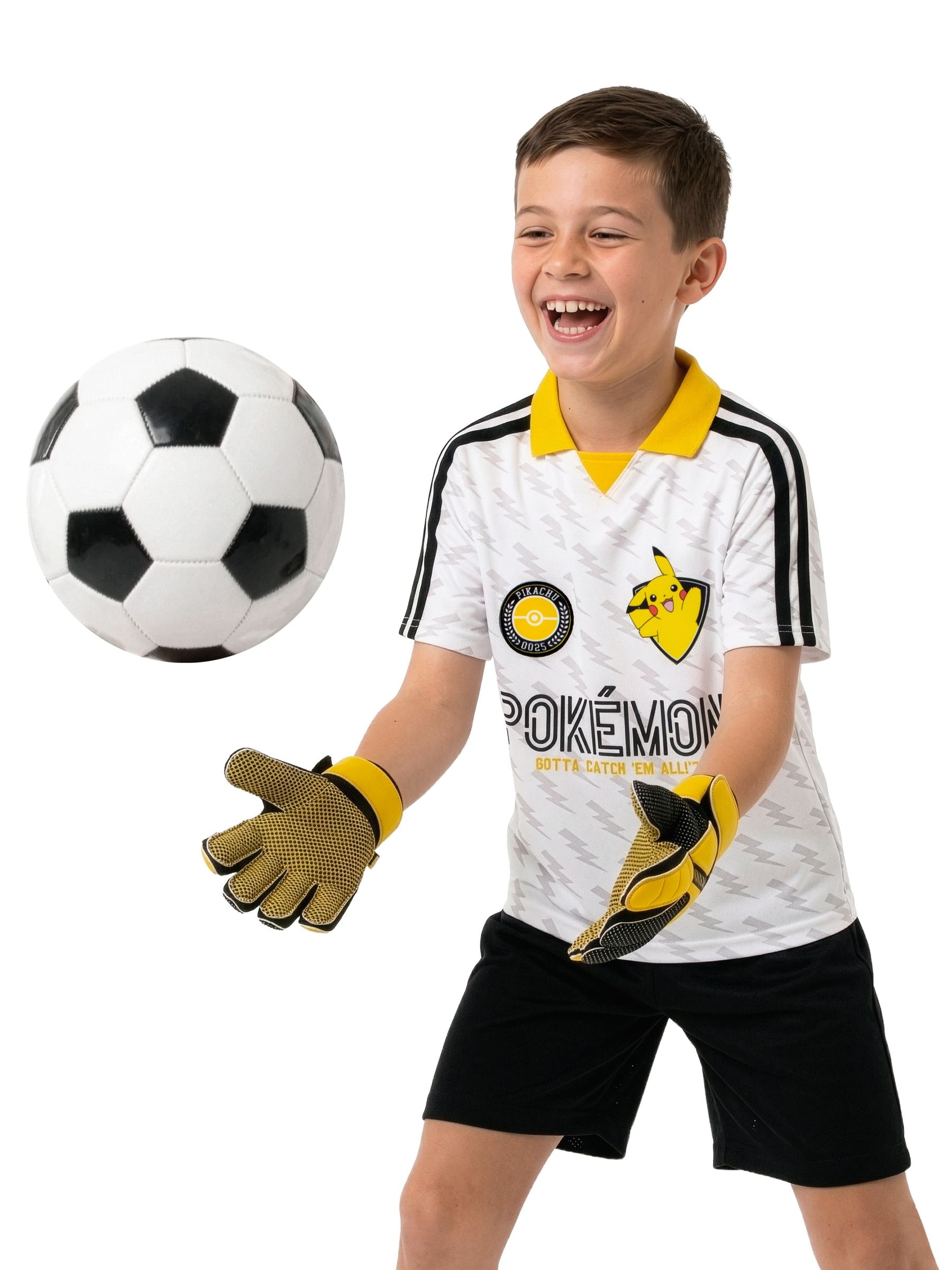 Buy Character White Pokemon Football Pikachu Shirt from Next USA