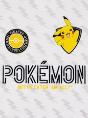 Character White Pokemon Football Pikachu Shirt - Image 8 of 11