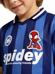 Character Blue Marvel Spidey And His Amazing Friends Football Shirt - Image 11 of 11