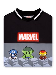 Character Grey Marvel Avengers Iron Captain America And Spider-Man Football Shirt - Image 14 of 16
