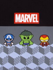 Character Grey Marvel Avengers Iron Captain America And Spider-Man Football Shirt - Image 15 of 16