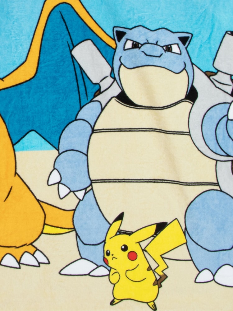 Character Yellow Pokemon Pikachu Charizard And Blastoise Swimming And Bath Wrap Towel - Image 9 of 9 Character Yellow Pokemon Pikachu Charizard And Blastoise Swimming And Bath Wrap Towel - Image 9 of 9