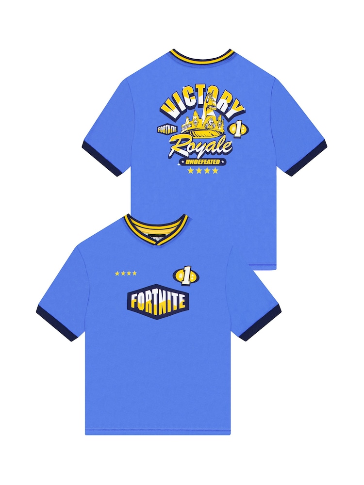 Character Blue Fortnite Football Victory Royale Shirt - Image 1 of 12