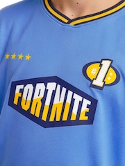 Character Blue Fortnite Football Victory Royale Shirt - Image 11 of 12