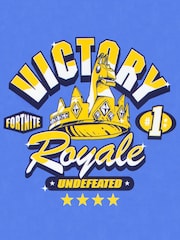 Character Blue Fortnite Football Victory Royale Shirt - Image 6 of 12