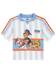Character White PAW Patrol Football Chase Marshall And Rubble Shirt - Image 2 of 11
