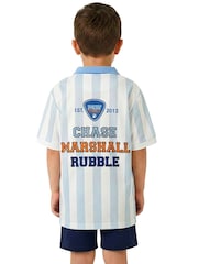 Character White PAW Patrol Football Chase Marshall And Rubble Shirt - Image 9 of 11