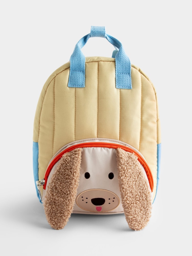 Jojo Maman Bébé Multicolour Dog Character Backpack - Image 1 of 4 Jojo Maman Bébé Multicolour Dog Character Backpack - Image 1 of 4
