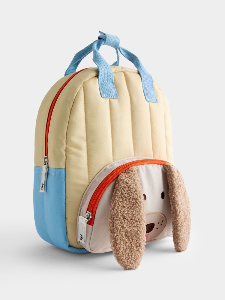 Jojo Maman Bébé Multicolour Dog Character Backpack - Image 2 of 4 Jojo Maman Bébé Multicolour Dog Character Backpack - Image 2 of 4